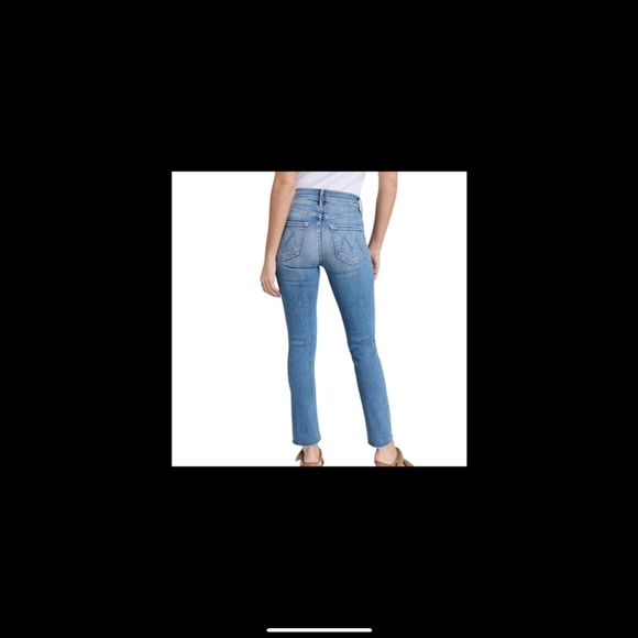 Mother The Midrise Dazzler Ankle Fray Jeans Riding the Cliffside Size 27 NWT - Picture 2 of 16